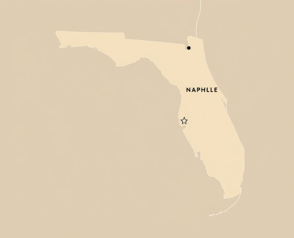 Map showing Ave Maria's location in Southwest Florida